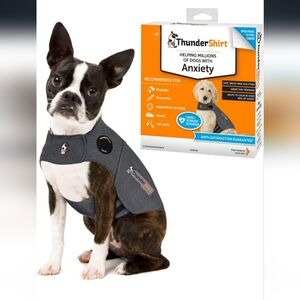 ThunderShirt for Dogs, X Small, Heather Gray - Anxiety Relief Calming Vest